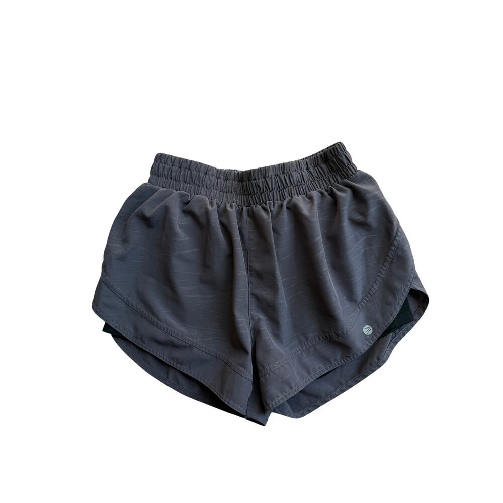 Savvi High Rise Running Shorts Mauve Lined Athletic Workout Women's Medium
